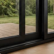 Aberturas de aluminio negro